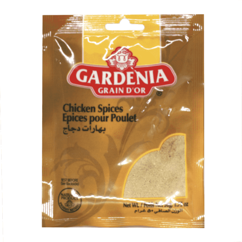 Epice Pour Poulet Gardenia (50G) - Epices Orientales