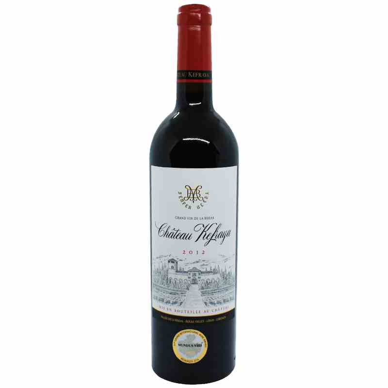 Château Kefraya Vin Rouge (75CL) - vin libanais